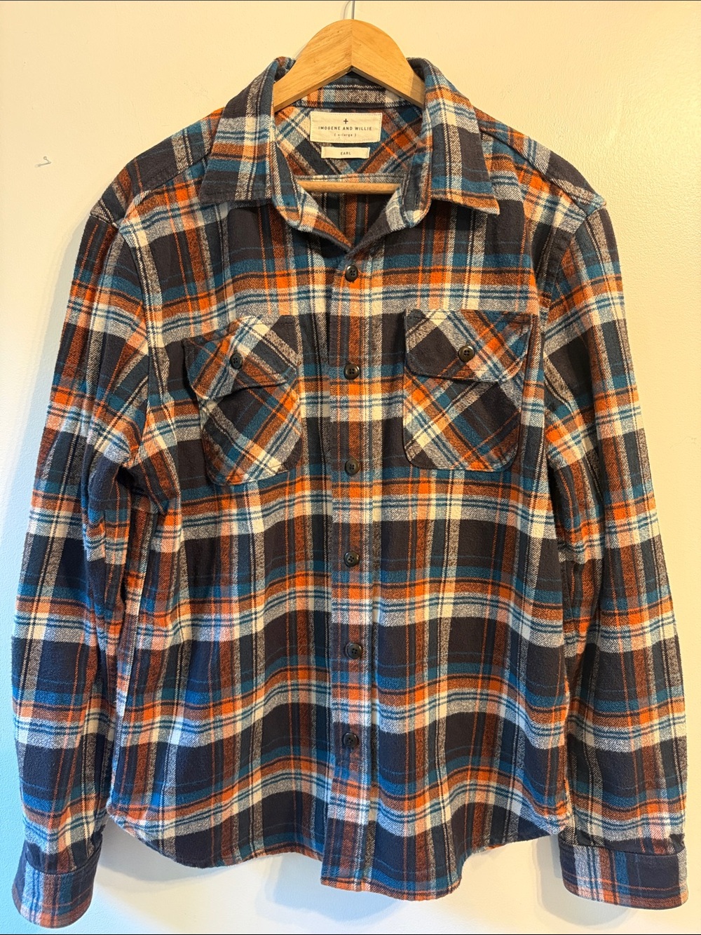 Imogene And Willie Earl Flannel Button Down